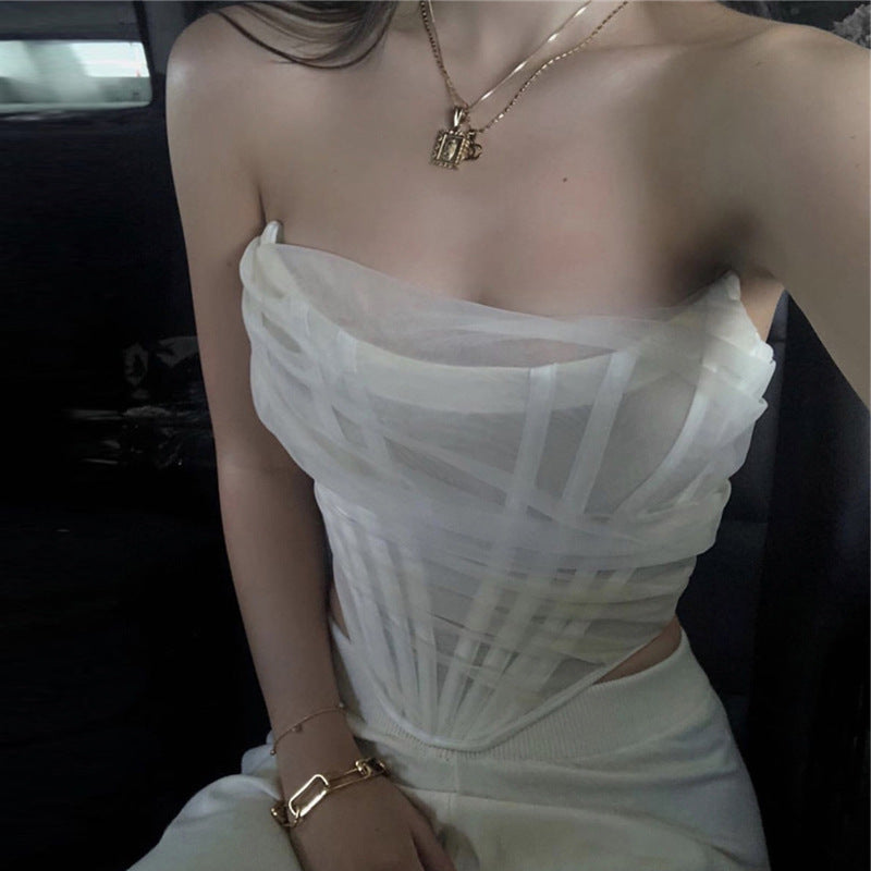 ZODYON - Chiffon Fishbone Corset