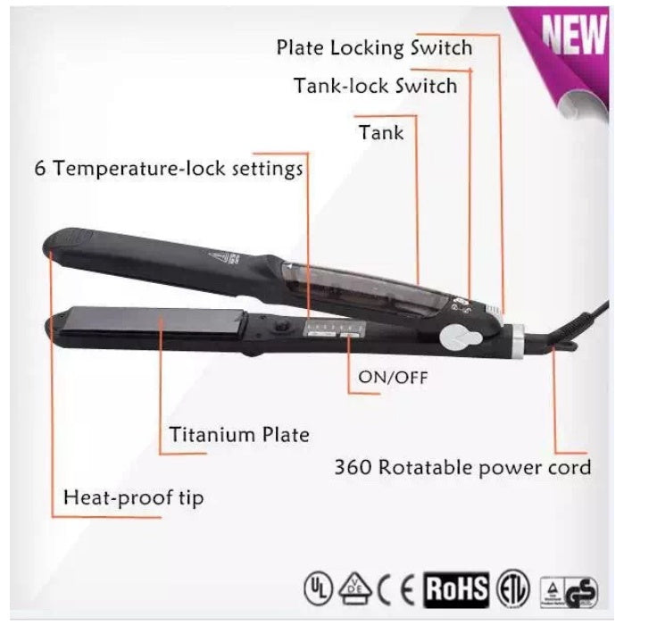 Steam Hair Straightener