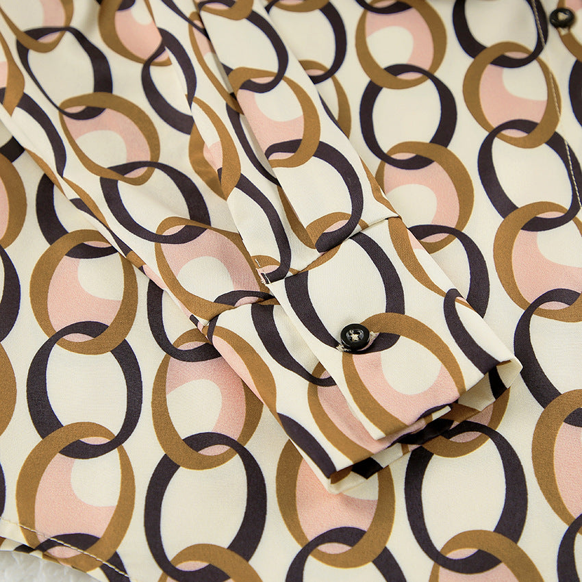 ZODYON - Long-sleeved Trousers Pajamas Two-piece Set