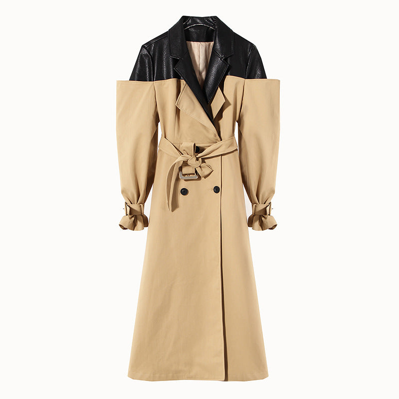 DAVI Double Breasted Overknee Coat