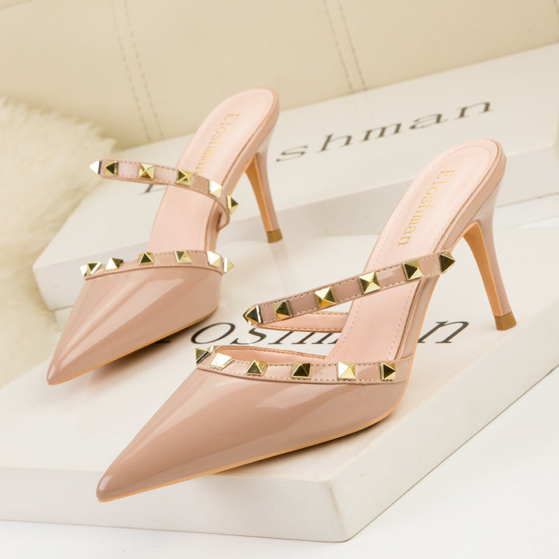 Metal Rivet Sandals