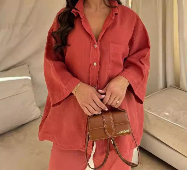 Cotton Two-piece Set