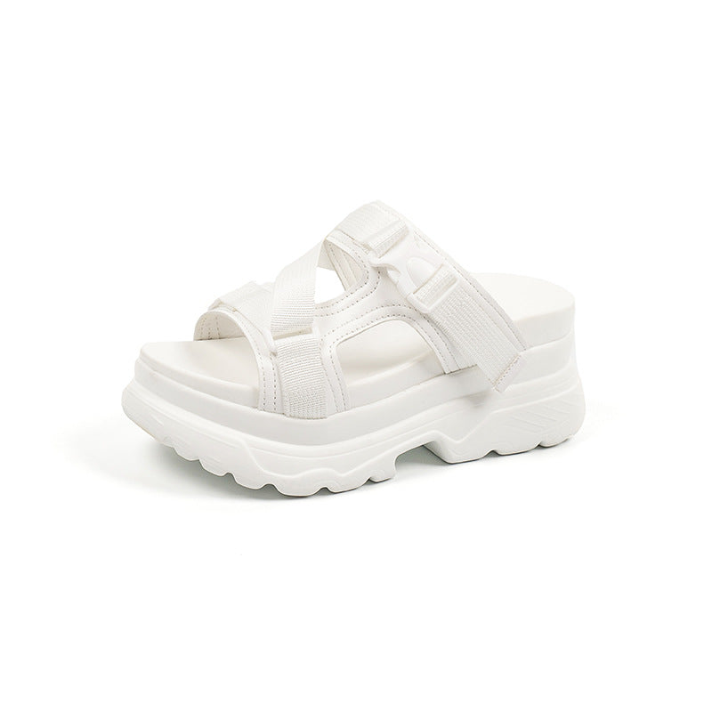 Thick-soled Buckle Sandals
