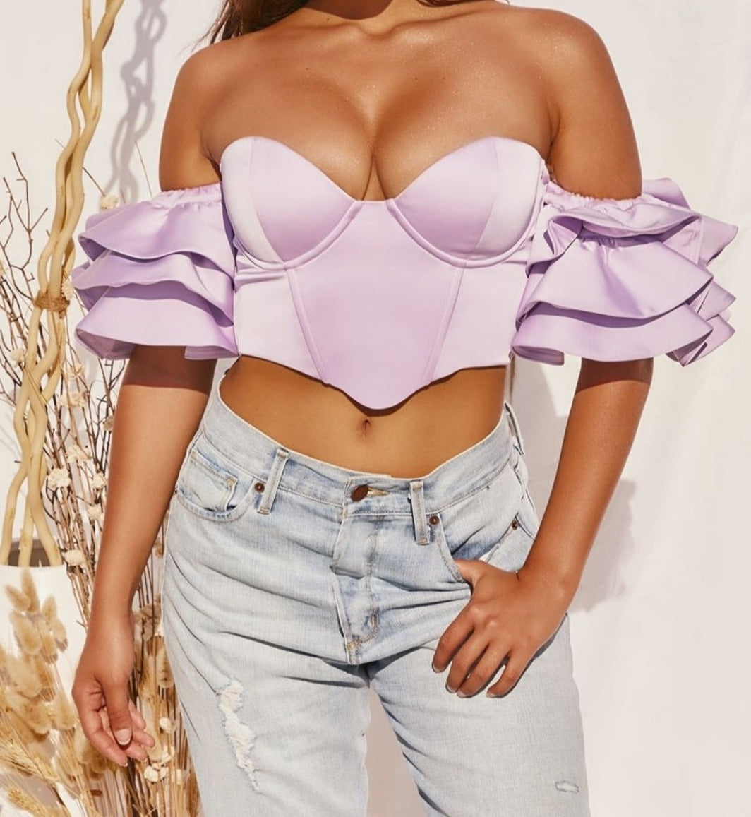 Low-Cut Sexy Top