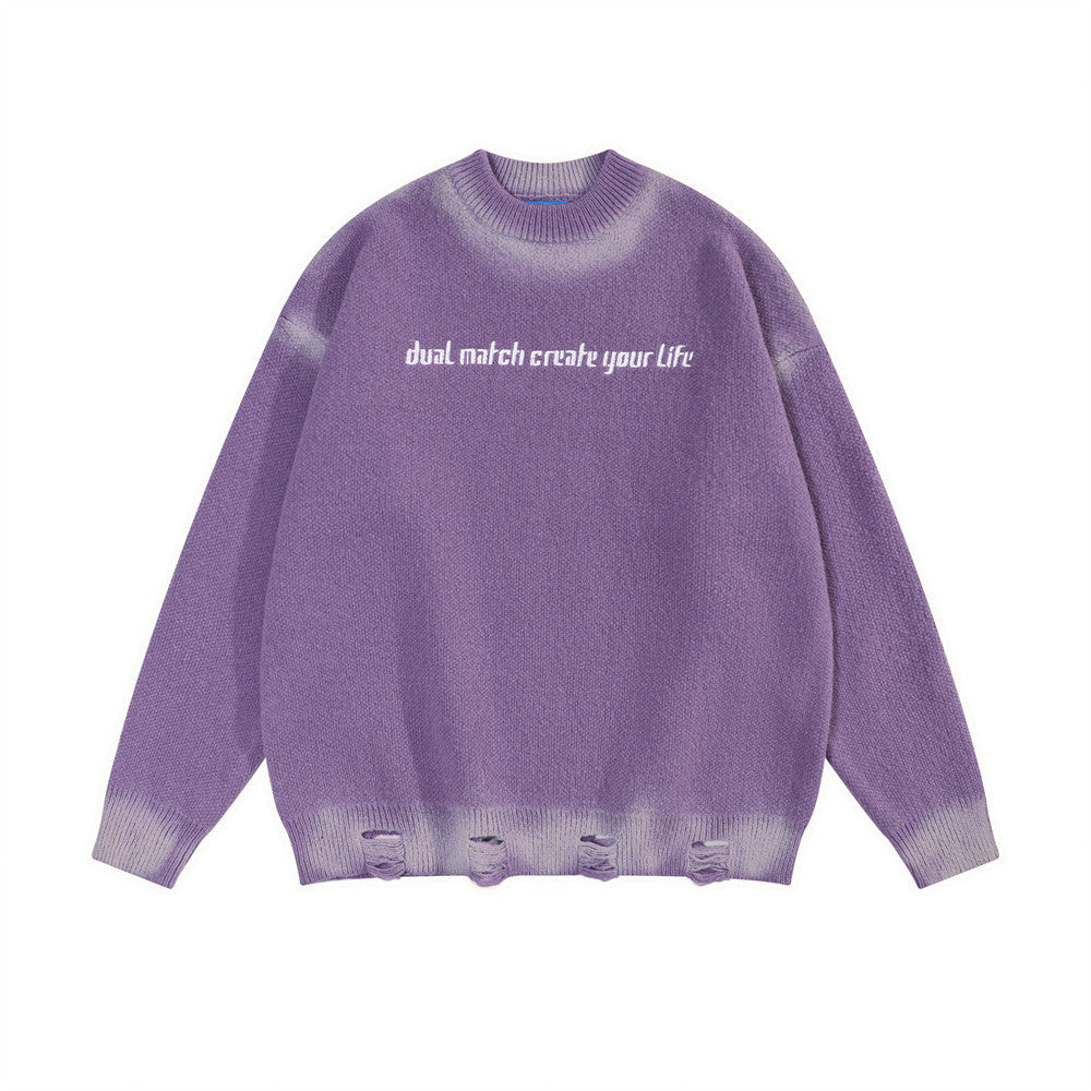 Niche Knitted Sweater