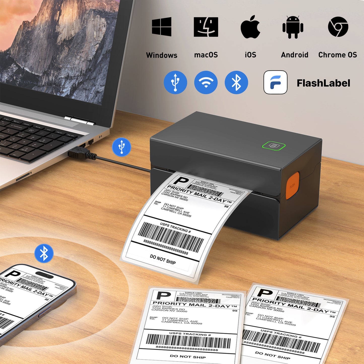 Machine Label Printer