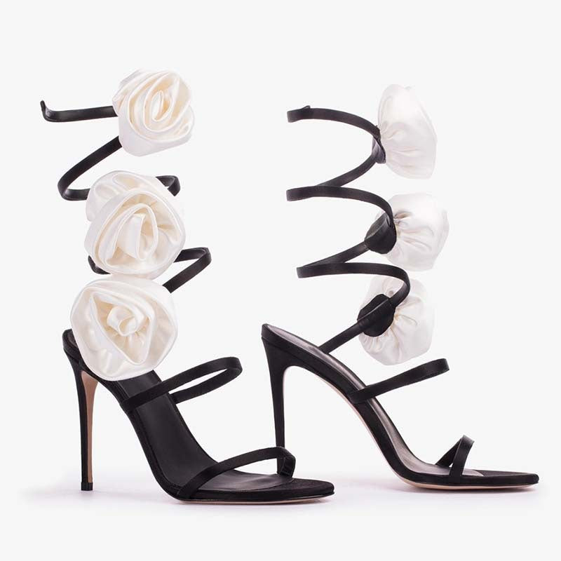 Lace-up Stiletto Heel
