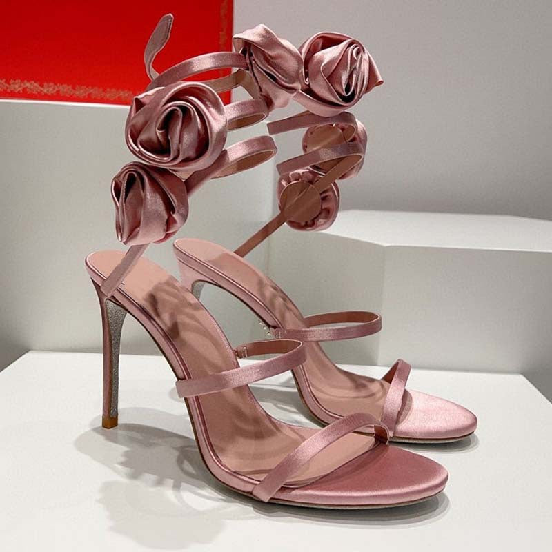 Lace-up Stiletto Heel