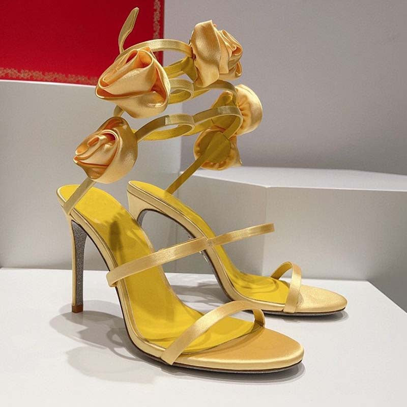 Lace-up Stiletto Heel
