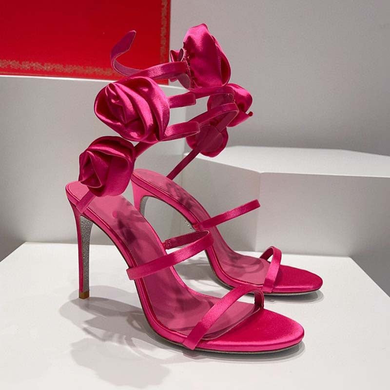 Lace-up Stiletto Heel