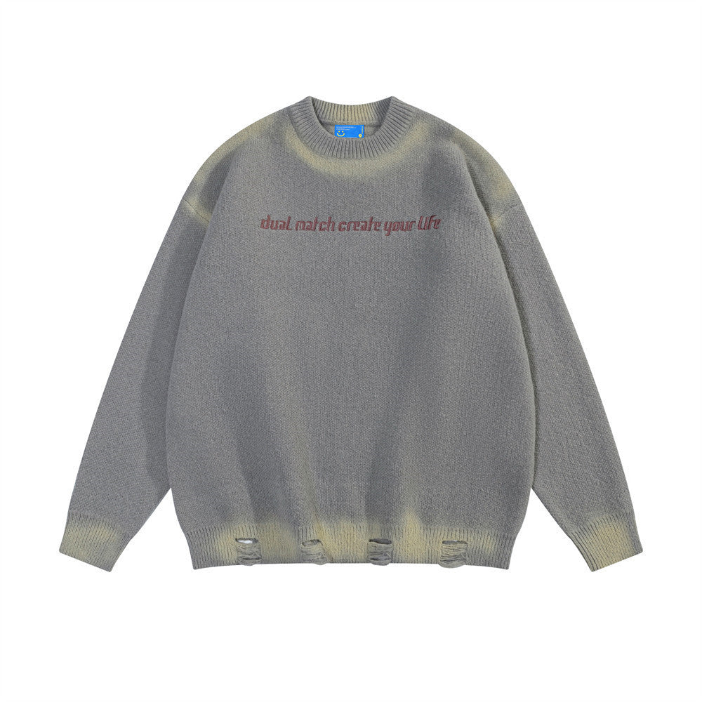 Niche Knitted Sweater