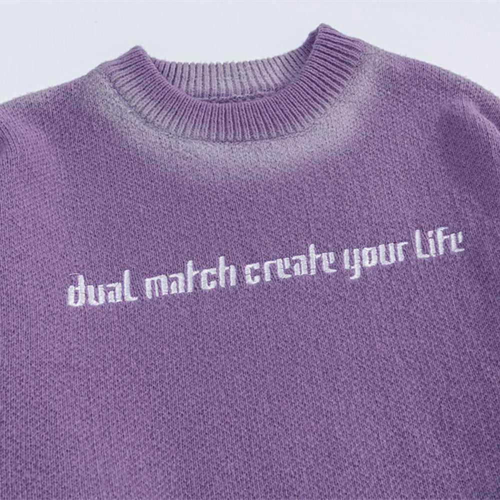 Niche Knitted Sweater